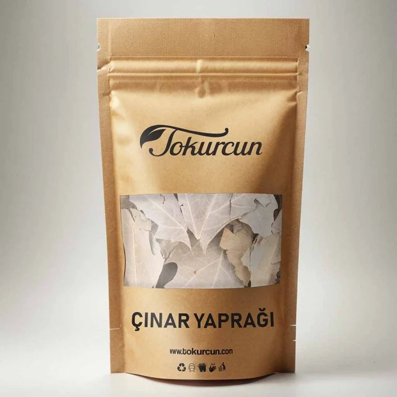 Tokurcun Doğal Çınar Yaprağı 50 Gr.