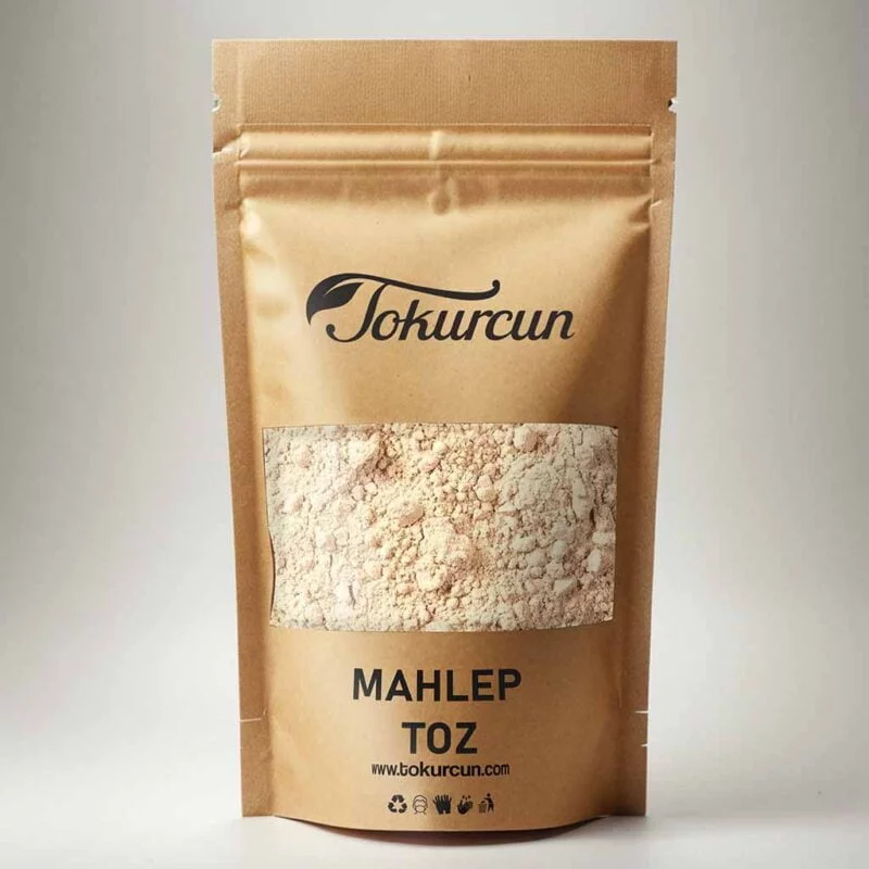 Tokurcun Doğal Mahlep Toz 200 Gr.
